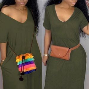 Scarlet Sage Maxi Dress